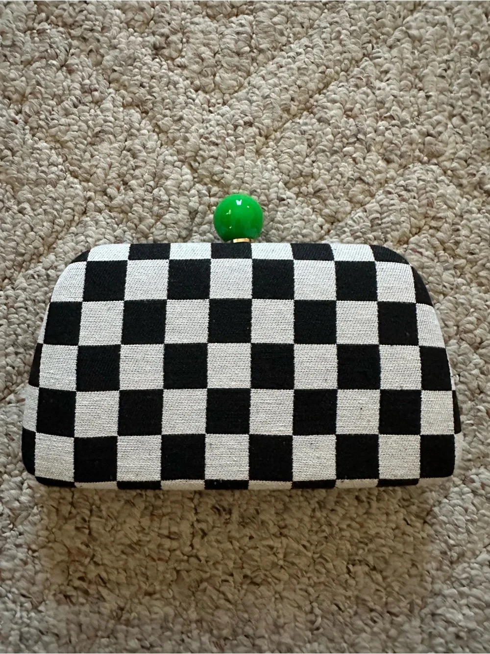 Shiraleah Checkered Clutch